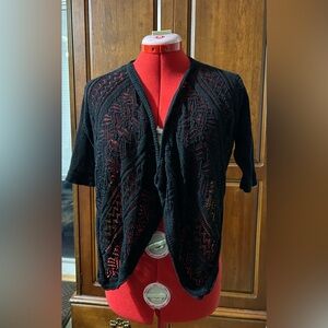 Arizona Jean Company Black Knit Shrug